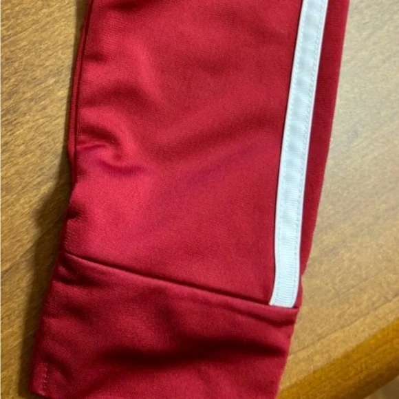 Adidas Kids Red & White Track Jacket size 6 - Picture 8 of 8